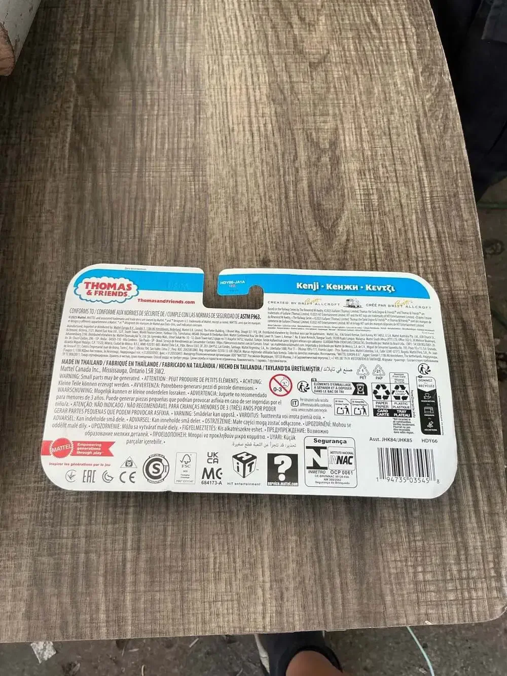 Fisher-Price Thomas & Friends Kenji Metal Collection Push-Along Train